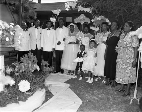 O'Neal Wedding, Los Angeles, 1950