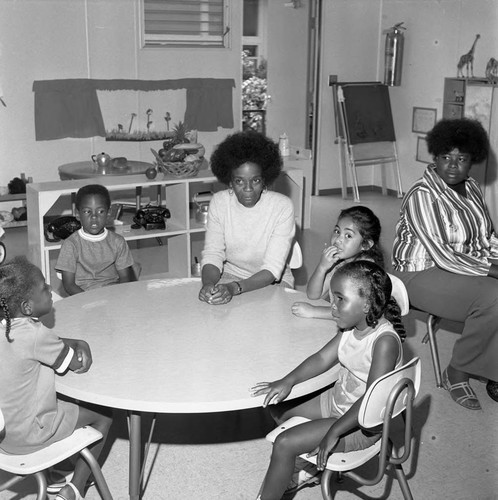 Classroom, Los Angeles, 1972