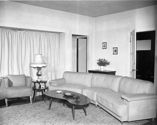 Living Room, Los Angeles, 1962