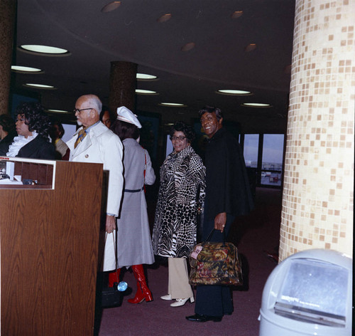 Gordy Family at Los Angeles International Airport, Los Angeles, ca. 1977