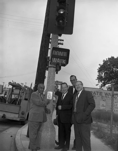 Traffic Signal Controller, Los Angeles, 1963