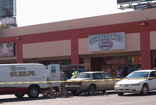 Crime scene, Juárez, 2008