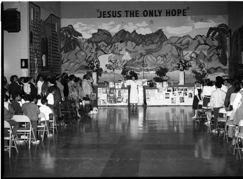 Celeste Scott Christian School event, Los Angeles, 1984