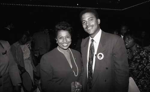 Carol Moseley Braun, Los Angeles, 1992