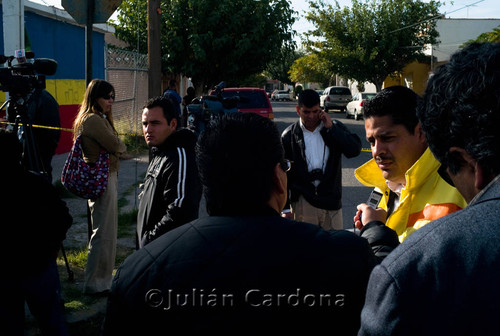 Rodriguez cime scene, Juárez, 2008