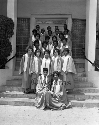 Church group, Los Angeles, 1962