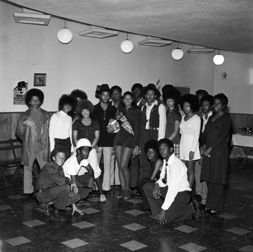 Grambling College students, Los Angeles, 1971