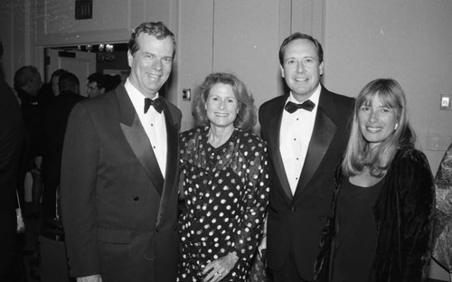 Guests posing together at the Los Angeles Urban League Whitney M. Young Award Dinner, Los Angeles, 1994