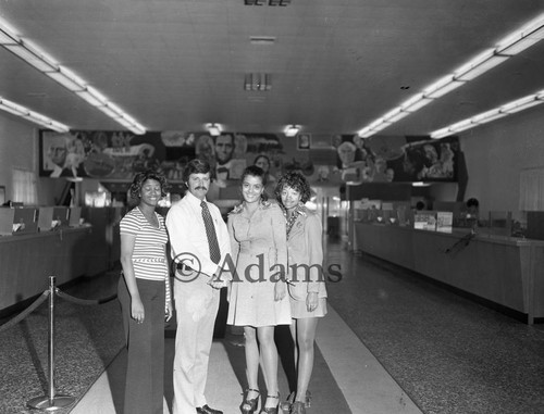 Four People Inside Bank, Los Angeles, 1976