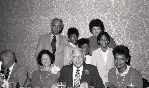 Edward Atkinson and family, Los Angeles, 1983