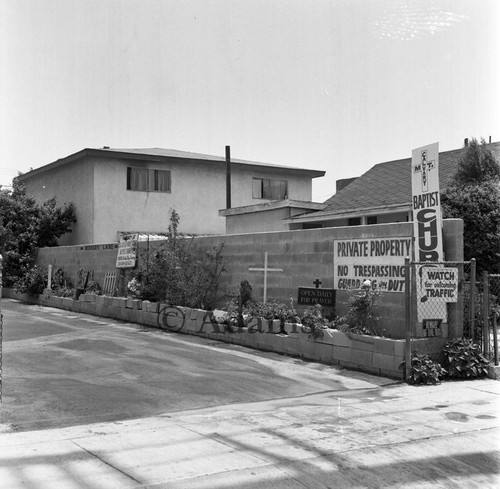 Baptist Church, Los Angeles, 1982