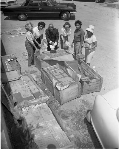 Books to Africa, Los Angeles, 1963