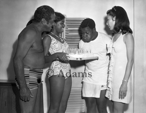 Pool Party for Barnum, Los Angeles, 1970