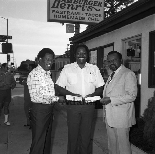 Henri's Hamburger, Los Angeles, 1982