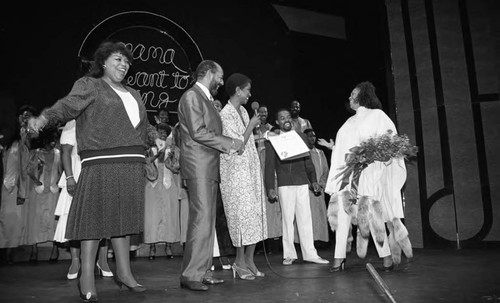 mama want to sing, Los Angeles, 1986