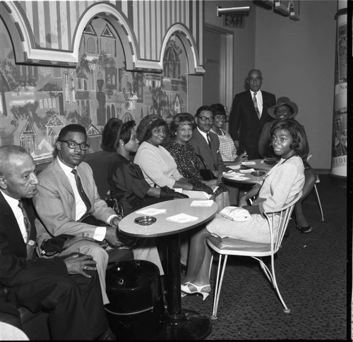 Ten people, Los Angeles, 1966