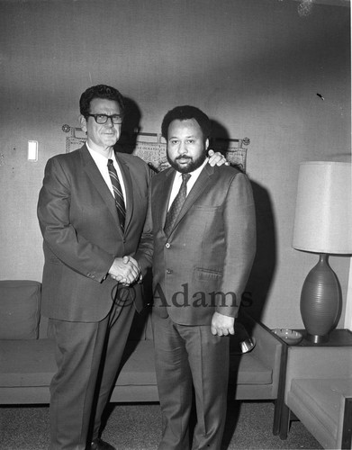 Two men, Los Angeles, ca. 1970-1971