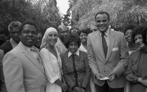 Harry Belafonte, Los Angeles, 1983