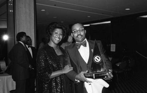 Award ceremony, Los Angeles, 1983