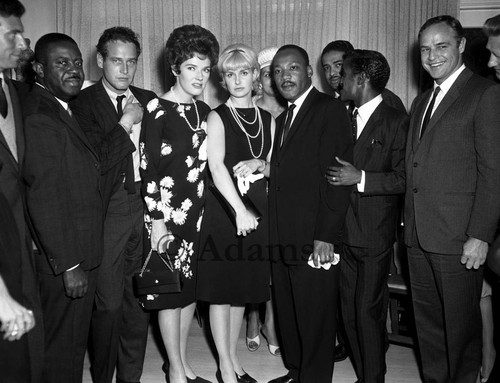 Reception after Freedom Rally, Wrigley Field, Los Angeles, 1963