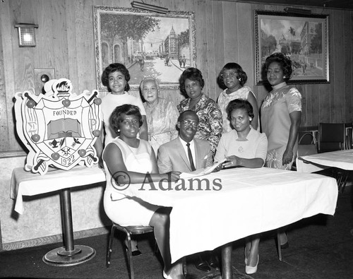 Group portrait, Los Angeles, 1968