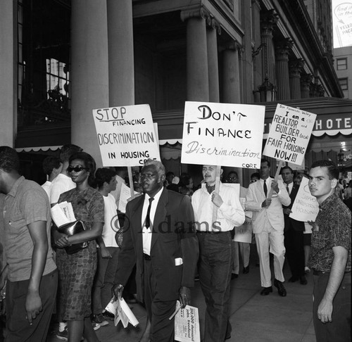 Protest, Los Angeles, 1963