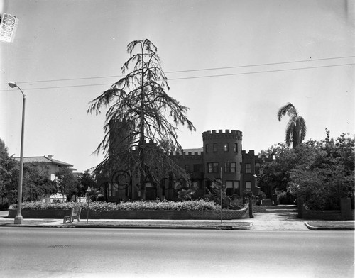 Castle York (Haggarty Castle), Los Angeles, 1971