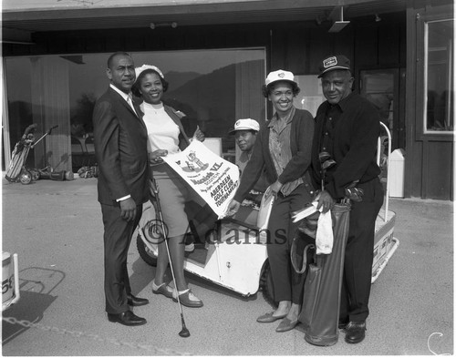 Aberdeen Golf tournament, Los Angeles, 1964