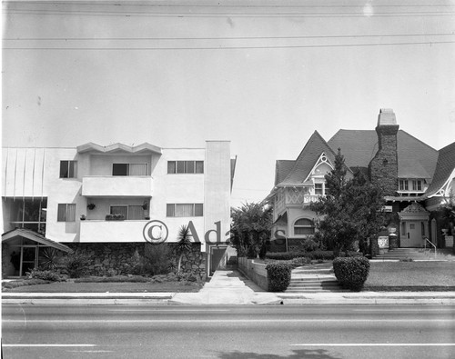 Apartment Buildings, Los Angeles, 1965