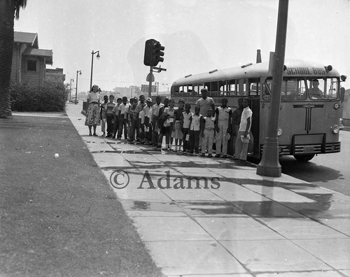 Classroom Field Trip, Los Angeles, 1956