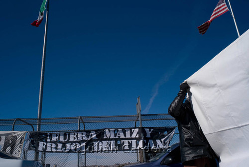 Anti NAFTA Protest, Juárez, 2007