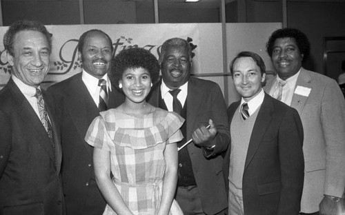 Group Portrait at a Holiday Event, Los Angeles, 1983