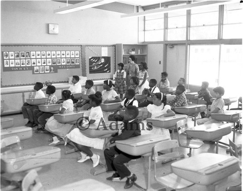 Classroom, Los Angeles, 1962