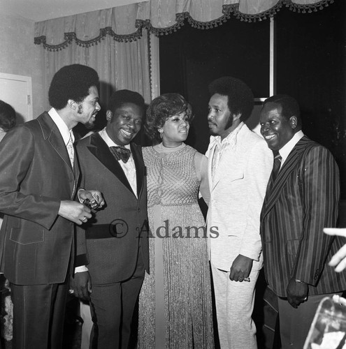 B.B King at event, Las Vegas, 1972