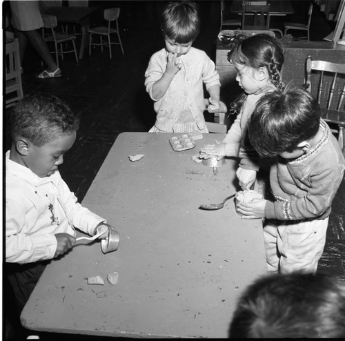 Children at Jewish Center, Los Angeles, 1967