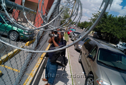 PM cameramen, Juárez, 2008