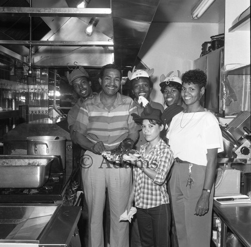 Turkey leg, Los Angeles, 1984