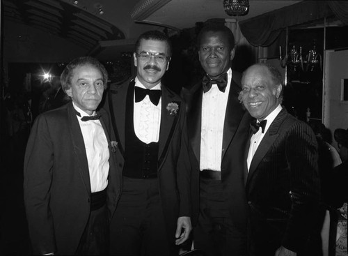 Sidney Poitier at Event, Los Angeles, 1983