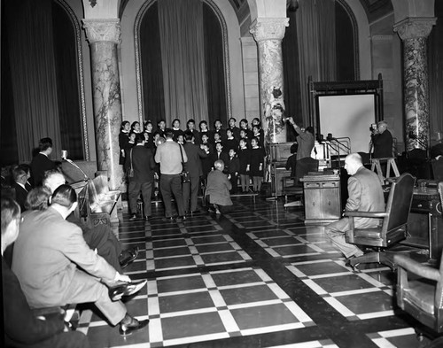 Korean war orphans, Los Angeles