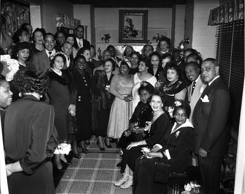 Betty Clark's Party, Los Angeles, 1950