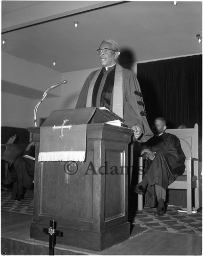 Reverend, Los Angeles, 1966