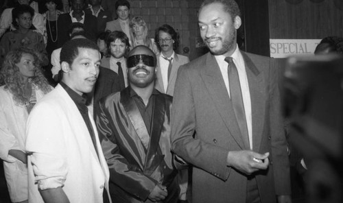 Stevie Wonder, Los Angeles, 1986