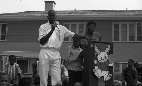 Brotherhood Crusade event, Los Angeles, 1990