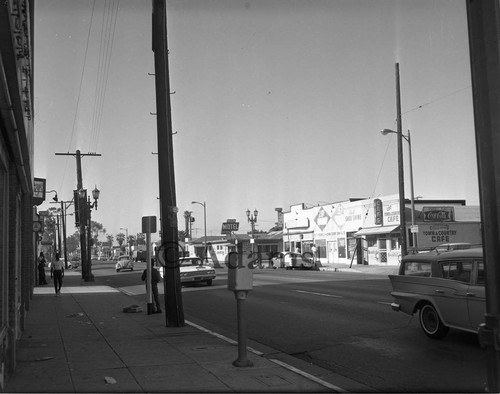 Street view, Los Angeles, 1965