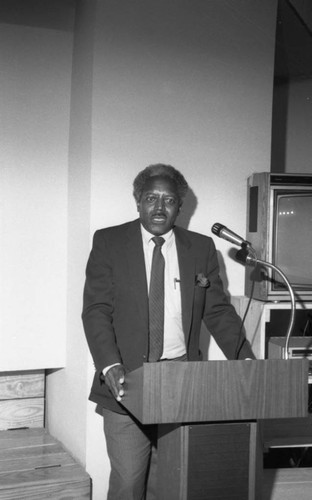 Brotherhood Crusade meeting, Los Angeles, 1986