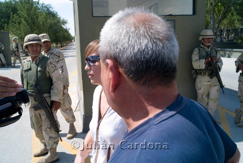 Woman/reporter, Juárez, 2008