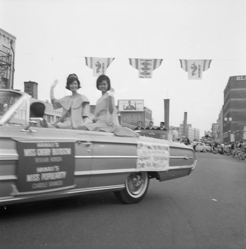 Nisei Week parade, Los Angeles, 1964