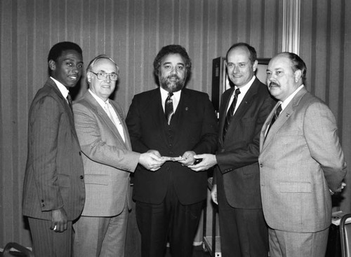 Brotherhood Crusade event, Los Angeles, 1984