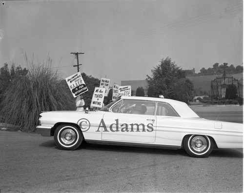 Protest, Los Angeles, 1962