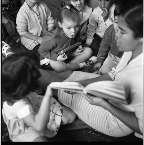 Children at Jewish Center, Los Angeles, 1967